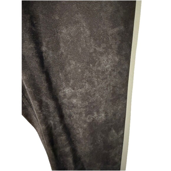 Athleta Elation Misty Lace Tight Women's Small Black Grey Metallic Leggings - Picture 3 of 8